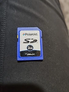 Polaroid By PNY 2GB SD Genuine Camera Memory Card - Picture 1 of 2