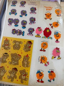 Vtg Hallmark 200+ Sticker Album With Rare Collectible 1980s Character Stickers - Picture 1 of 15