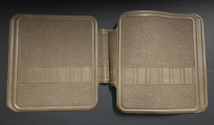 Vintage Rubber Queen One-Piece Rear Floor Mats - Bild 1 von 3