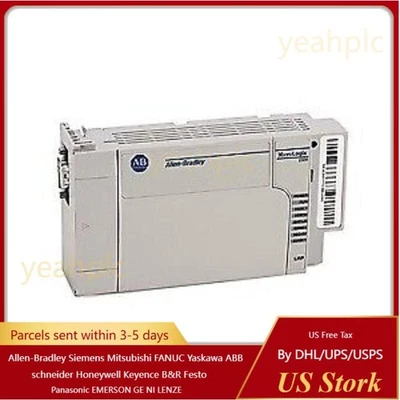 New Factory Sealed Allen Bradley 1764-LRP SER C MicroLogix 1500 Processor PLC ! - Image 1 of 4