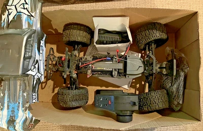 ECX Ruckus Torment 1/10 2wd Monster Truck Bundle Untested No Battery - Image 1 of 4