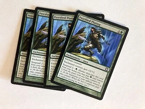 Petrified Plating (4) Future Sight NM MTG Magic the Gathering - Picture 1 of 1