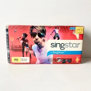 2x Singstar Microphones + Box - Broken Sword - PS2 PS3 - Tested - NO GAME - Picture 1 of 8
