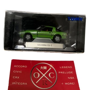 Tomica Limited Mazda Savanna RX-7 0004 JDM Diecast Model Green SA22C Mk1 78-85 - Picture 1 of 8