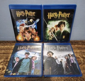 HARRY POTTER Years 1-4 BluRay Lot - Picture 1 of 3