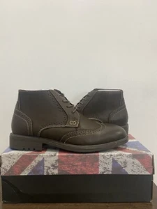 English Laundry Leather Chukka Boots “Chuck” Men’s Size 9.5 Brown EL2504B New - Picture 1 of 9