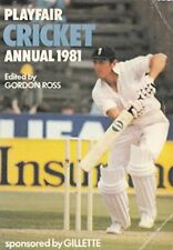 Playfair Cricket Annual 1981 Paperback Book The Fast Free Shipping