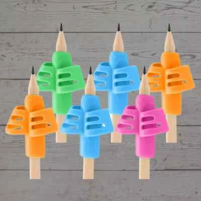 Hilelife Pencil Grips - 6 Pack Pencil Grips For Kids Handwriting, Training Aid - Image 1 of 4