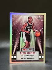 Malaki Branham 2022-23 Panini NBA Hoops Now Playing insert #17 Holo Rookie Card