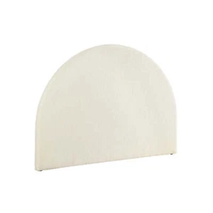 Bed Head Queen Size Boucle - Grei White - Picture 1 of 1