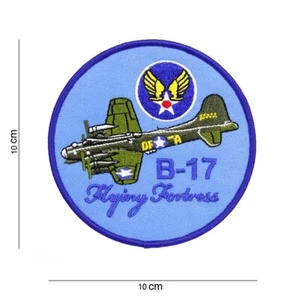 Aufnäher der B-17 Flying Fortress USAF ca 10 cm - Picture 1 of 1