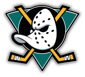 Anaheim Mighty Ducks NHL Logo Car Bumper Sticker Decal - 3'', 5'' or 6'' - Picture 1 of 1