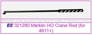 NEW 32128 321280 Märklin  Boom Rod for HO Crane cars 4611 + - Picture 1 of 1