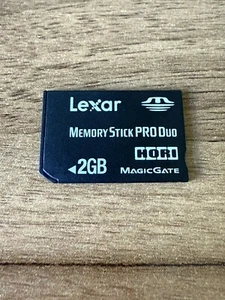Lexar 2GB Memory Stick Pro Duo HORI - Picture 1 of 2