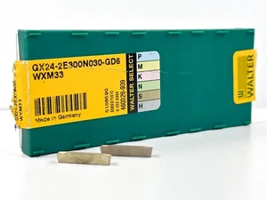 WALTER GX24-2E300N030-GD6 | Insertos de carburo nuevos | 5108590 | Grado WXM33 | 2 piezas - Imagen 1 de 2