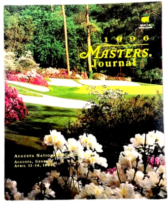 Guía del programa Masters Journal 1996 - Augusta National Golf Club - Revista Foto 1 de 3