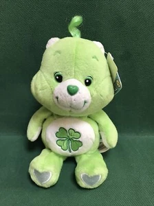 20th Aniv. Collector's Edition Care Bears 2002 My Good Luck Bear green w tags - Picture 1 of 3