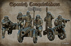28mm Spanish Falconet Artillery - Pike and Shot - Renaissance - Italian Wars - Picture 1 of 1