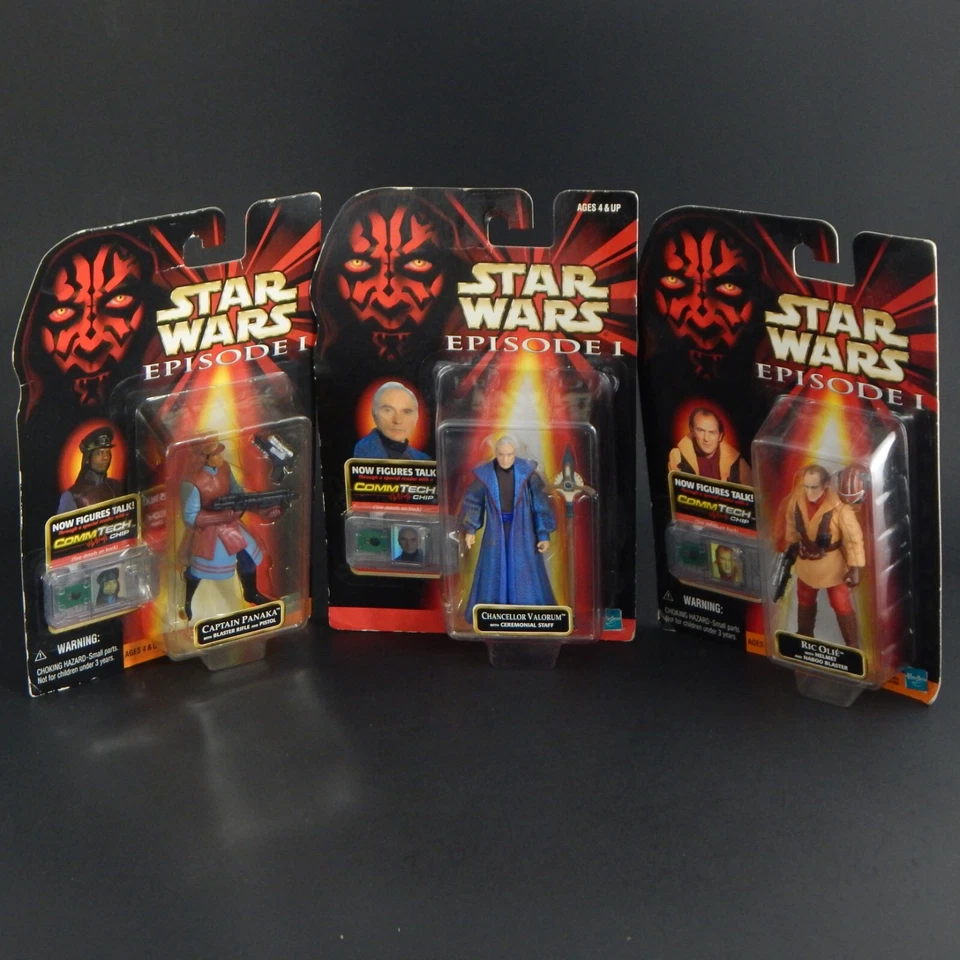 2 Hasbro Star Wars Episode 1 Action figures - Panaka & Naboo Royal Security