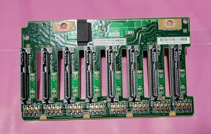 HP DL380 Gen9 8x SFF SAS/SATA/SSD Backplane Board 832305-001 / 777279-001 - Picture 1 of 4