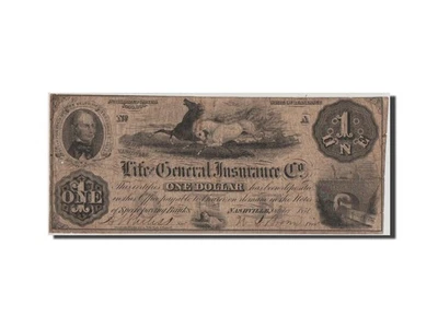 [#44796] Banknote, United States, 1 Dollar, 1854, VF - Image 1 of 2