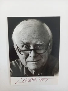 Loriot - Vicco von Bülow - original Autogramm - ca. 15x10cm - Autogrammkarte - Bild 1 von 1