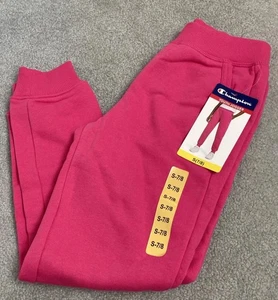 Champion Youth Girls Fleece Jogger, Pink, Size S (7/8) New With Tag Costco - Picture 1 of 2