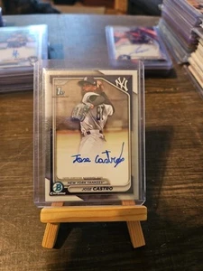 2024 Bowman Chrome - Prospect Autographs Jose Castro #CPA-JCO - Picture 1 of 2