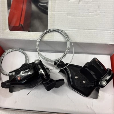 SunRace M403 Flat Bar Trigger Shifter Set - 7-Speed, Dual Lever - Image 1 of 2