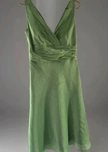 Monsoon Elegant Green Dress Size 10 - Picture 1 of 7