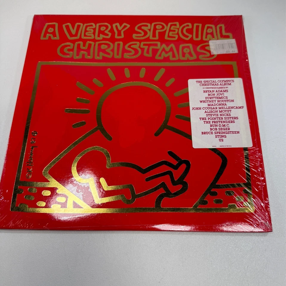A VERY SPECIAL CHRISTMAS A&M 3911 Bon Jovi Bryan Adams Madonna Stevie Nick U2 NM Foto 1 de 4