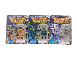 3 Bucky O'Hare Action Figures Dead-Eye Duck Jenny Boss Fight Studio 2017 New - Picture 1 of 24