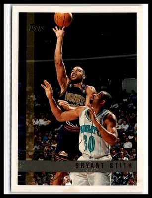 Bryant Stith 1997-98 Topps #50 Denver Nuggets Foto 1 de 2