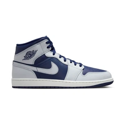 PARA HOMBRES AIR JORDAN 1 MEDIO_AZUL VACÍO/PLATINO PURO-CUMBRE BLANCO DQ8426-403-TALLA 8.5 Foto 1 de 3