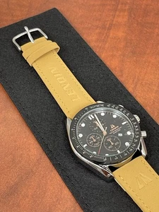 LN LENQIN Men's Analogue Quartz Watch - 30 m Waterproof Watch with Date - Picture 1 of 7