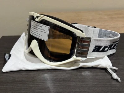 Vintage / NEW NOS Arnette Series 2 Snowboard Goggles - White / Chrome - Image 1 of 4
