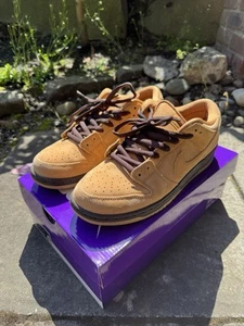 Size 10 - Nike Dunk Pro SB Low Wheat Mocha - Picture 1 of 7
