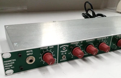 Ecualizador paramétrico Furman PQ3 3 bandas ecualizador rack preamplificador efecto guitarra Foto 1 de 4