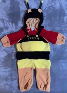 Disney Store Winnie the POOH Bumble Bee Costume with hood wings 6-12 month - Picture 1 of 10