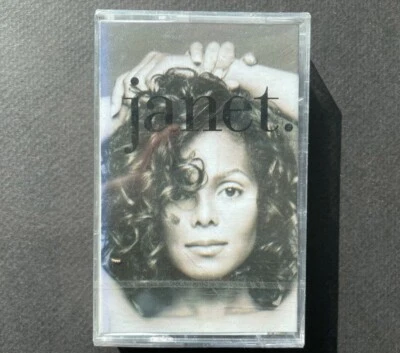 JANET JACKSON-JANET 1993 KOREA EMI FIRST PRESS CASSETTES  FACTORY SEALED - Image 1 of 3