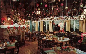 Postcard Christmas Time Mrs. K's Toll House Restaurant Silver Spring Maryland MD - Picture 1 of 2