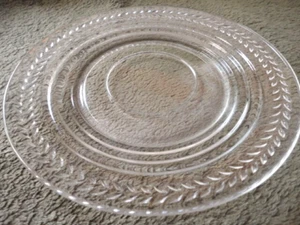 Laurel Fostoria Clear Glass Crystal Saucer Plate Bread & Butter 6" w - Picture 1 of 5