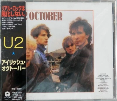U2 - October/1981 the 2nd Studio Album Japan Pressing CD, OBI, rare! - Imagem 1 de 4