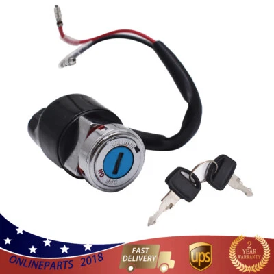 Interruptor de encendido con 2 llaves para Honda CB100 CB125S SL125 SL100 CL100S CT90 CL70 Foto 1 de 4