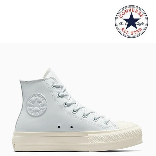 CONVERSE Chuck Taylor All Star Lift Lux A05248C Bagno di luna Egret NUOVA VENDITA