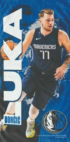 Luka Doncic Beach Towel 28"x58" Cover