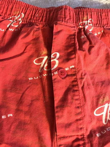 Vintage Winner’s Circle Budweiser Pants Lounge Pajamas Overall Print Size M Cover