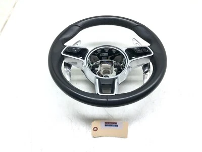 2015-2024 PORSCHE MACAN GTS HEATED STEERING WHEEL OEM NOTE!!! - Image 1 of 4