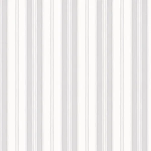 Norwall Wallcoverings SD36111 Stripes & Damasks 3 Heritage Stripe Wallpaper Grey - Picture 1 of 2
