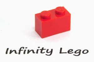 30 LEGO Red Brick 1 x 2 (3004) - (30 Pieces) - Picture 1 of 2